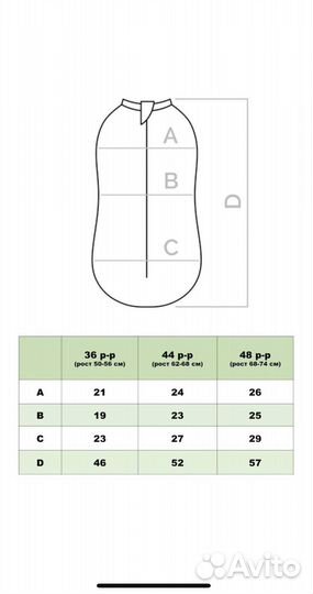 Пеленка кокон на молнии