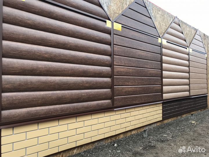 Сайдинг для забора