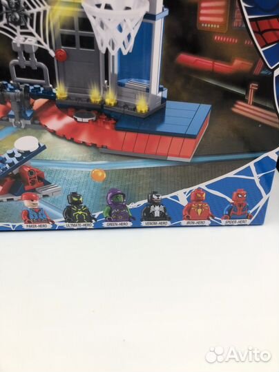 Lego марвел человек паук лего конструктор