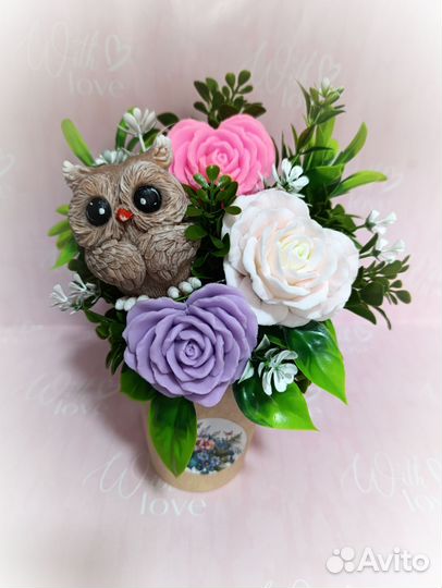 Букет из мыла