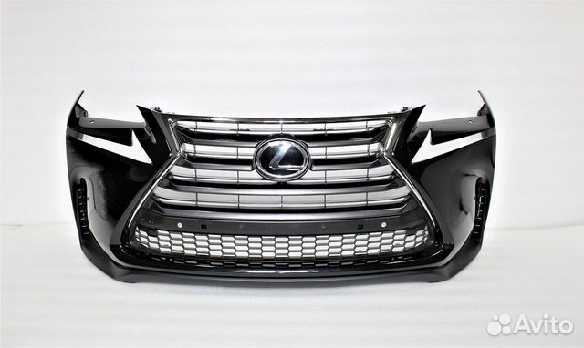 Бампер под установку lexus NX черный 2014-2017