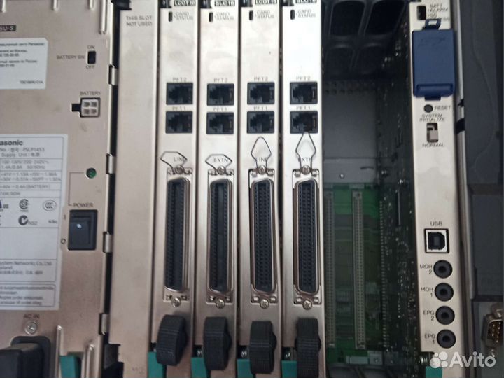 Мини атс panasonic TDA100