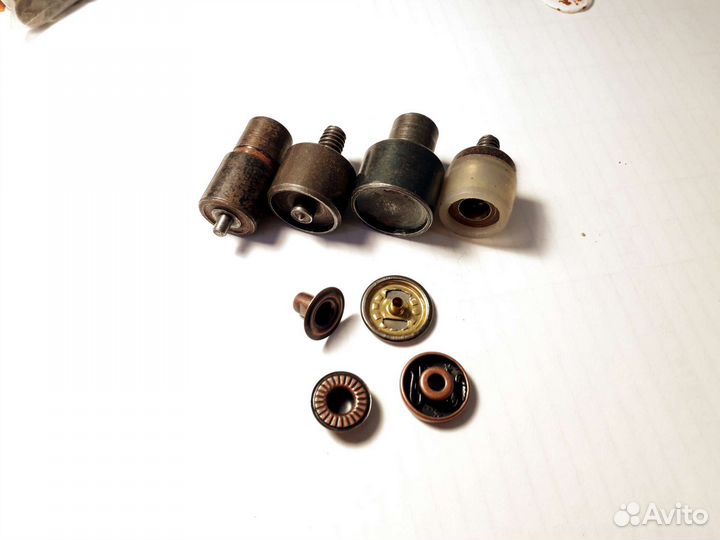 Кнопки 17мм. с насадками под пресс
