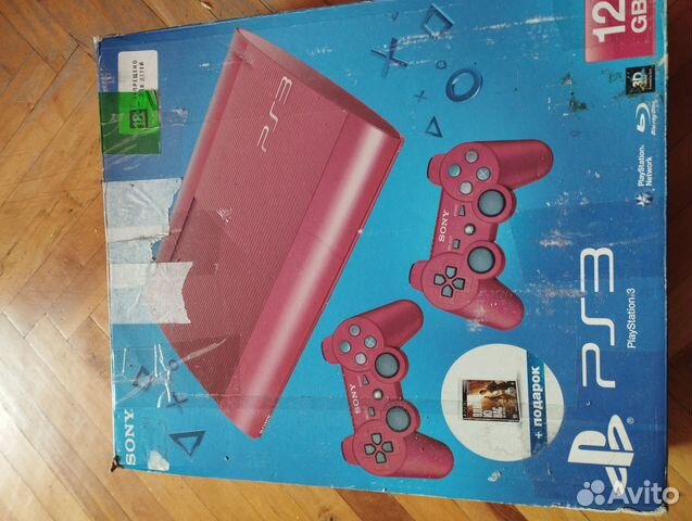 Sony PS3 super slim в редком цвете