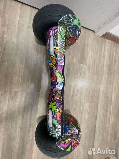 Гироскутер с ручкой бу