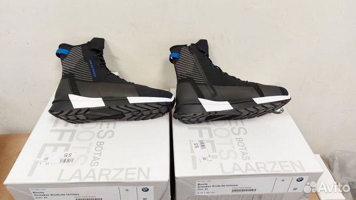 Мото кеды черные унисекс BMW Motorrad KnitLite