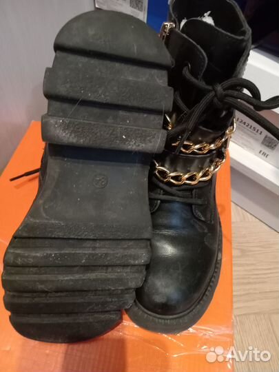 Ботинки антилопа 34