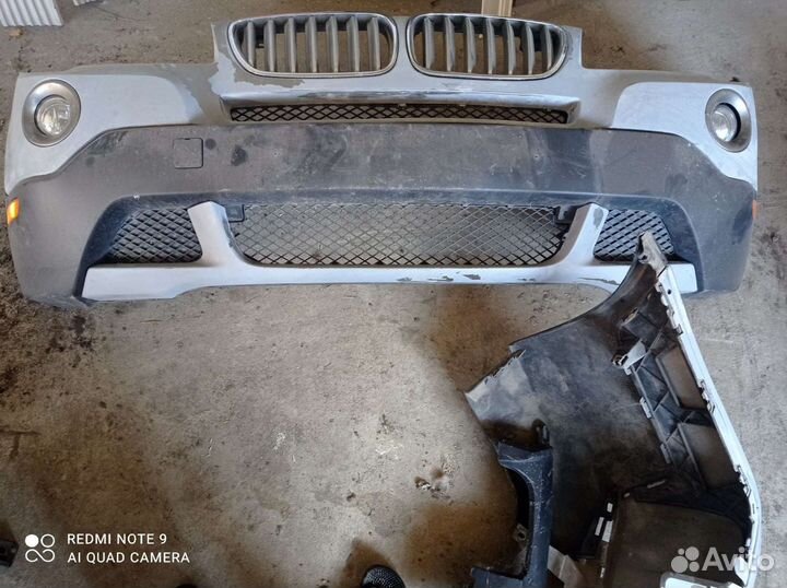 Передний бампер BMW Х3 Е83
