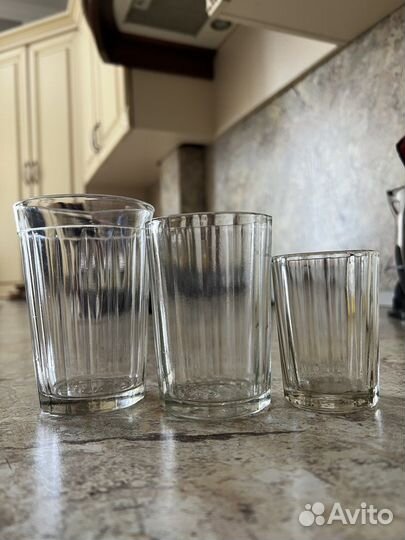 Стаканы граненые СССР