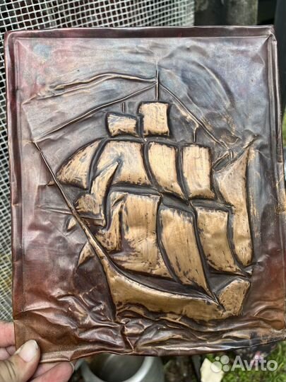 Панно метал