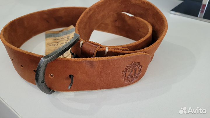 Ремень кожаный McGregor Голландия оригинал.Новый