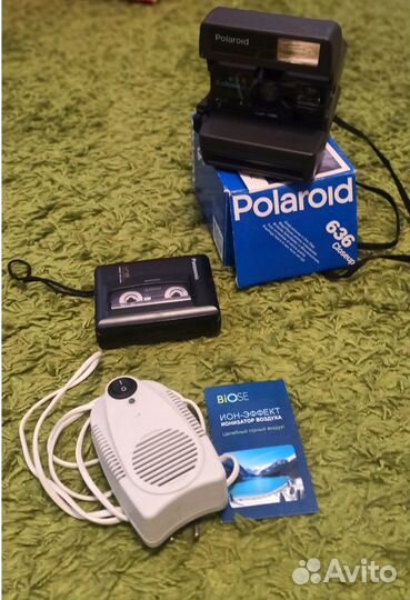 Карточный полароид и ионизатор мини