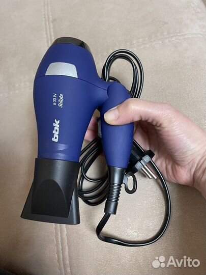 Фен для волос дорожный bbk