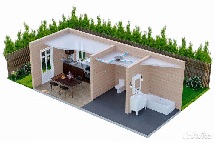 Вытяжка для дачи Norvind country (Норвинд Кантри)