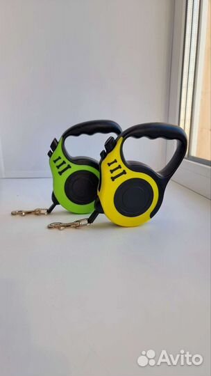 Поводок рулетка для собак мелких и средних пород
