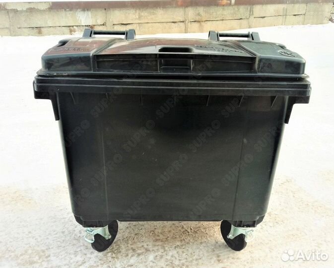 Мусорный евроконтейнер 660л Ш6469