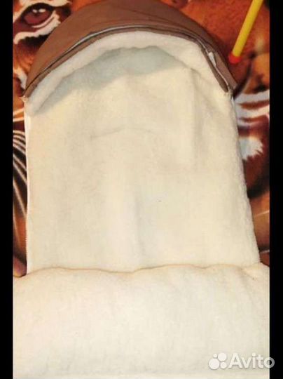 Зимний конверт в коляску