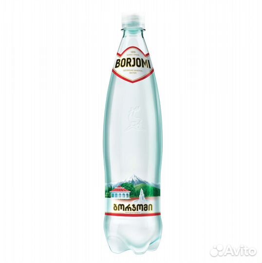 Минеральная вода Боржоми газированная 750мл
