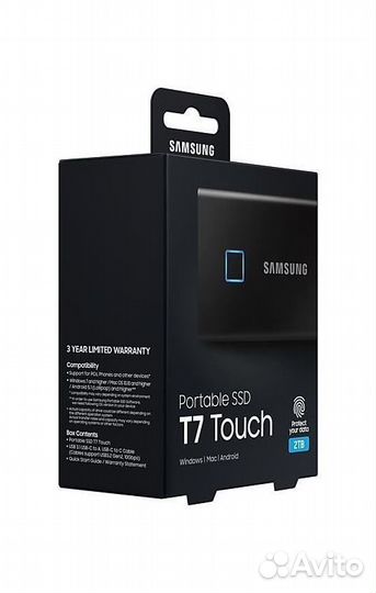 Samsung Portable SSD T7 Touch USB3.2 2TB