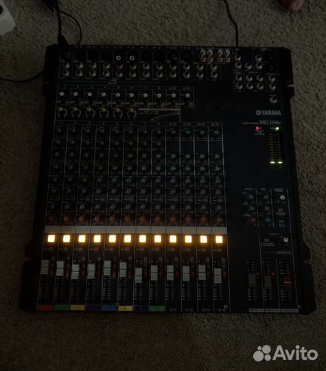 Микшерный пульт yamaha MG166c