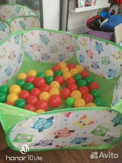 Сухой бассейн с шариками бу