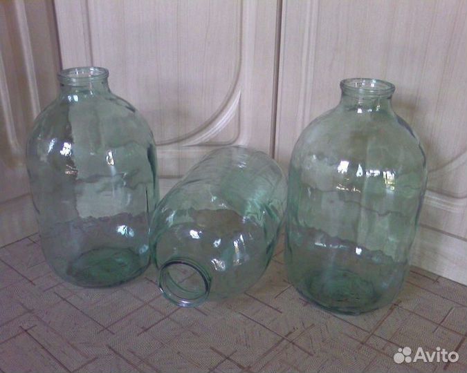 Банка 10 литров стеклянная