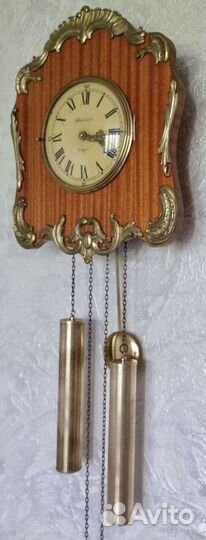 Часы настенные механические с боем Holma, Швеция