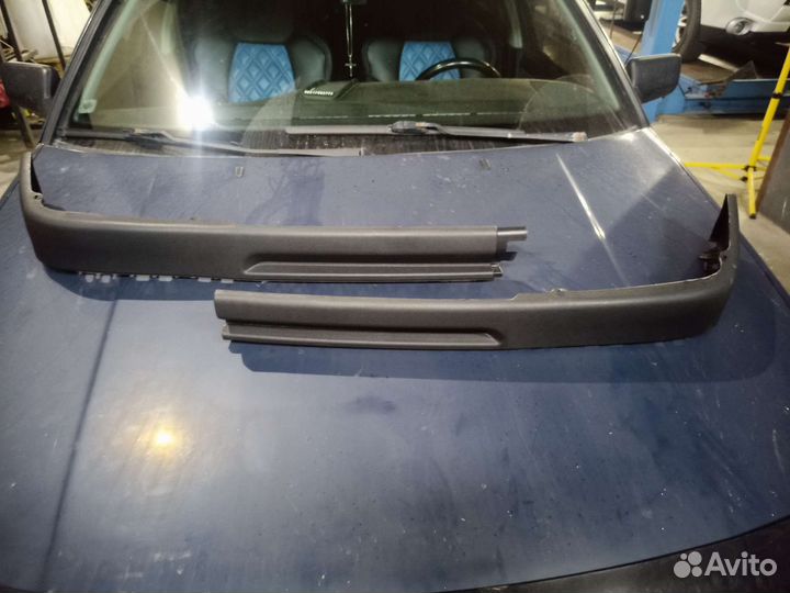 Губа на бампер golf 3