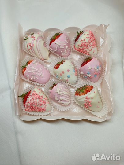 Клубника в шоколаде набор