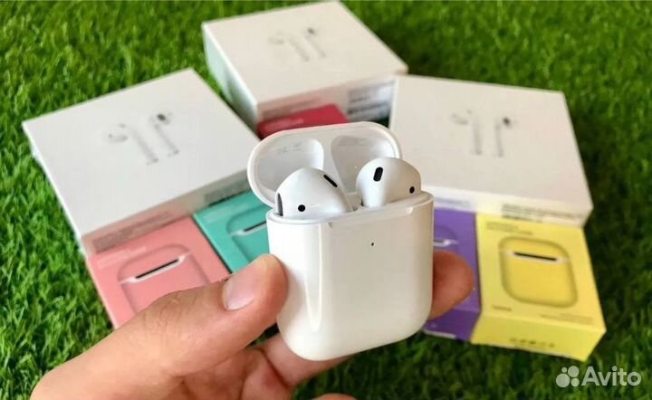 AirPods 2 Premium+ Бесплатная доставка и Чехол