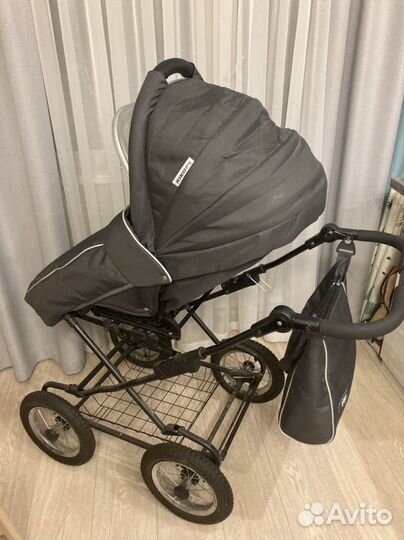 Коляска 2 в 1 Riko Basic Alfa Ecco Classic