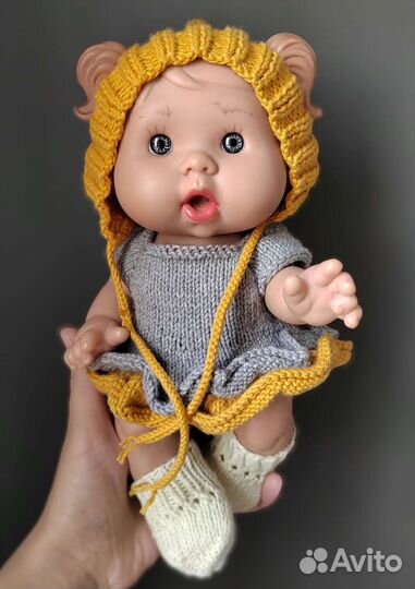 Одежда для пупса. Кукла Nines с хвостиками