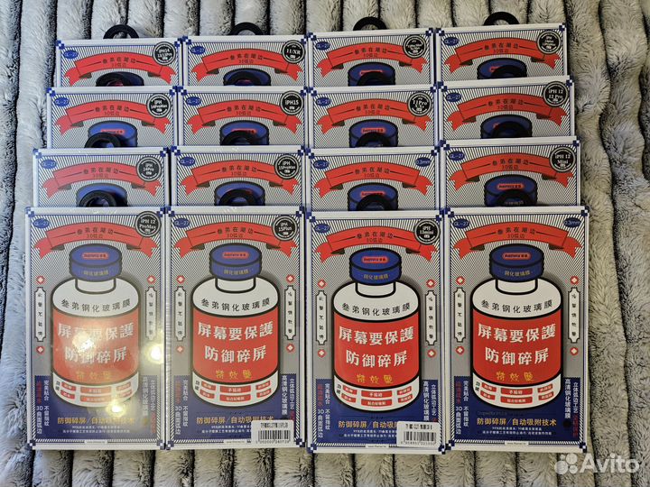 Защитные стекла Remax iPhone все модели