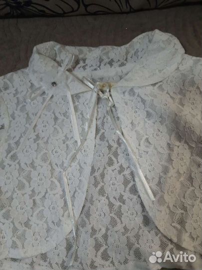Кружевное болеро для девочки новое
