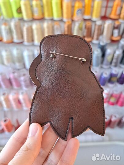 Брошь 9 мая Георгиевская лента