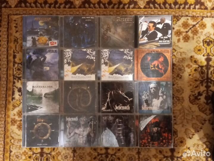 CD-диски б/у (Алфавит A-C) (Пополнение 25.11.23)
