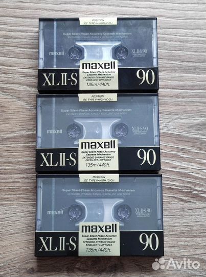 Аудиокассета Maxell Master кассета запечатанная