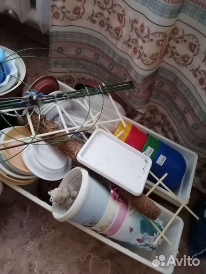 Цветочные горшки бу