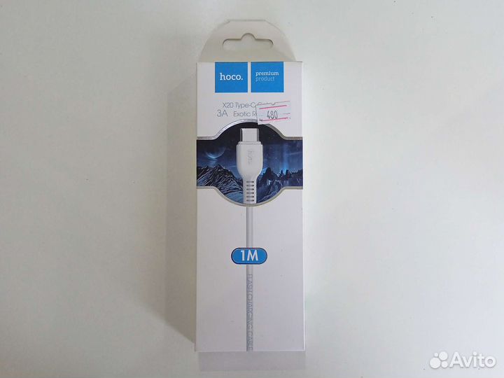 Кабель зарядный Type-C hoco. X20