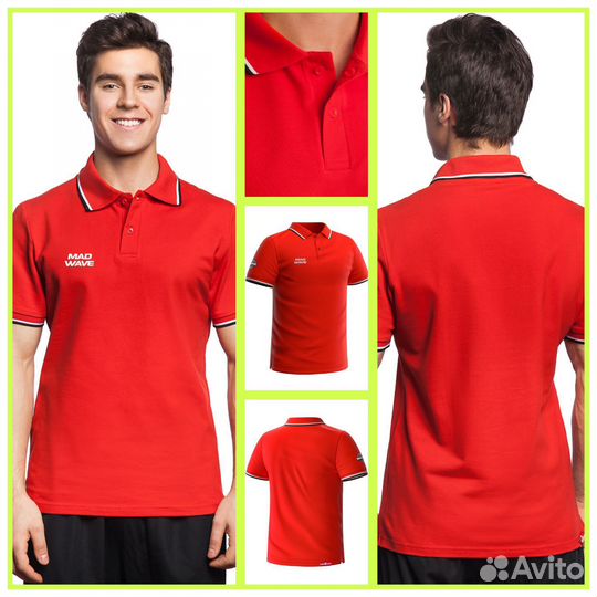 Поло Тренера мужское р.3XL MadWave