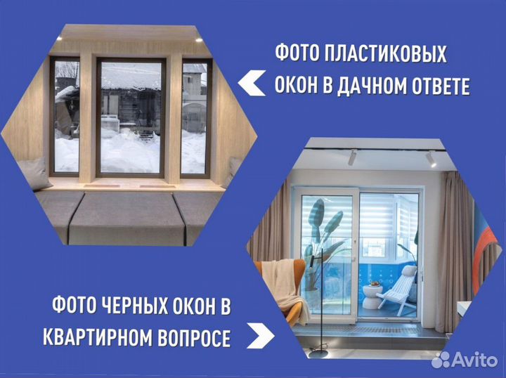 Готовое пластиковое окно, 1000х1200 мм