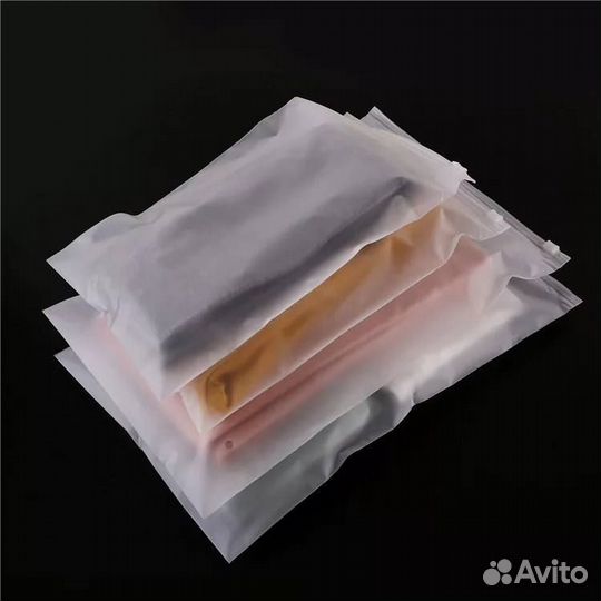 Пакеты Зип Лок белый матовый от 500шт