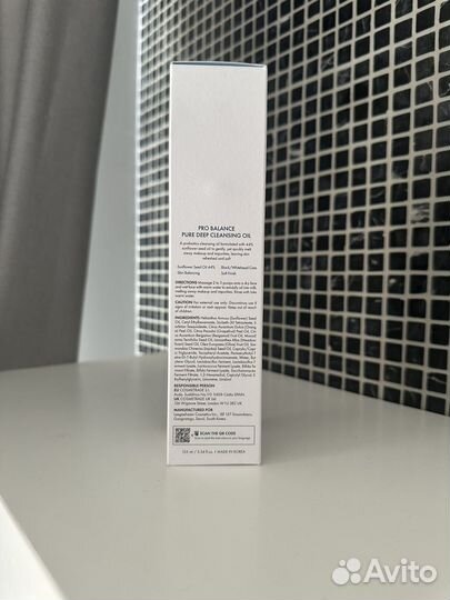 Гидрофильное масло dr ceuracle