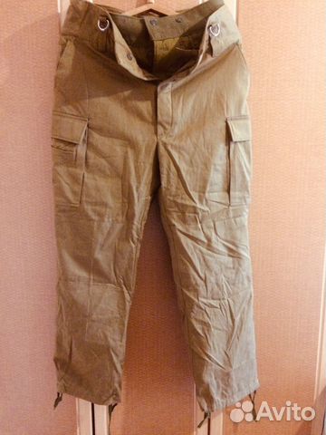 Афганка песочка зимние брюки времён СССР