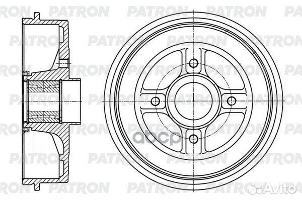 Барабан тормозной renault LADA Logan / Sandero