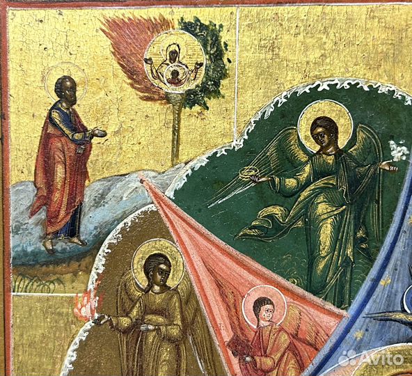 Икона Богородицы Неопалимая Купина Состояние