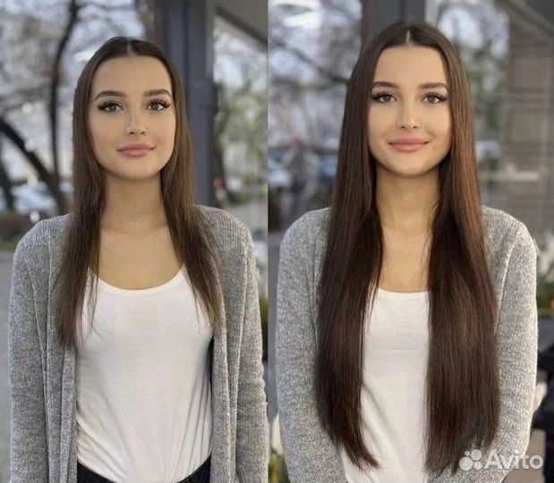 Наращивание волос / модели