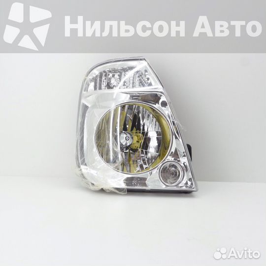 Фара KIA bongo, правая, depo (белый поворот)