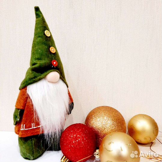 Декоративный гном оберег новый