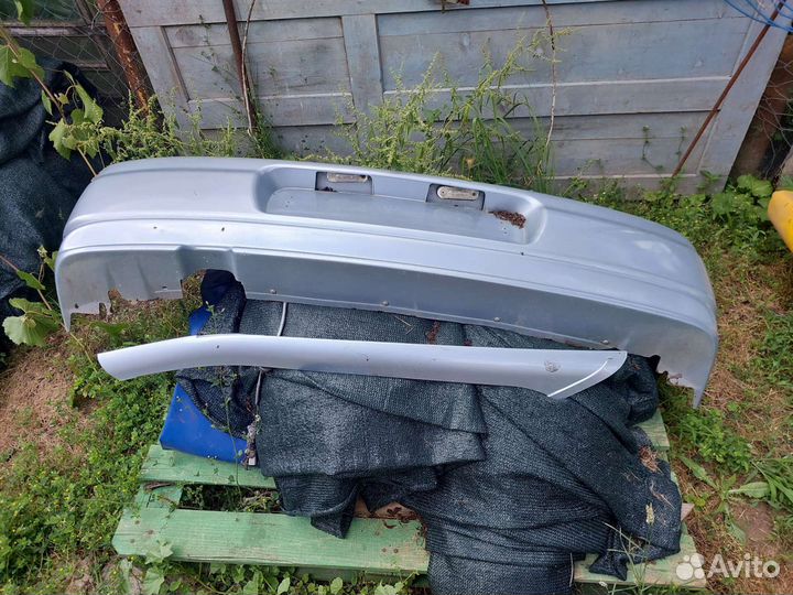 Задний бампер ваз 2112